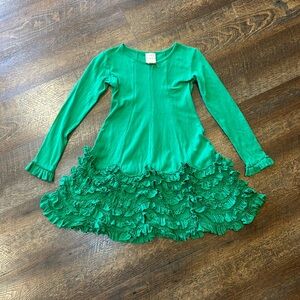 Lemon Loves Lime Vibrant Green Dress